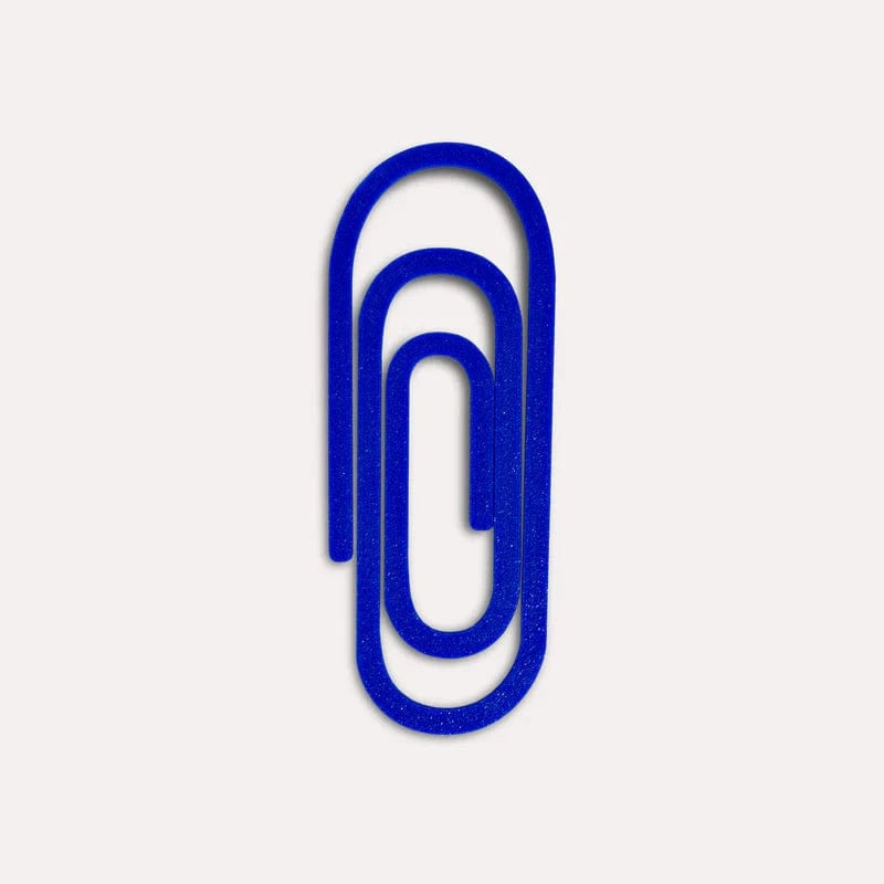 The Completist Accessori BLUE Bookmark Paperclip New Edition