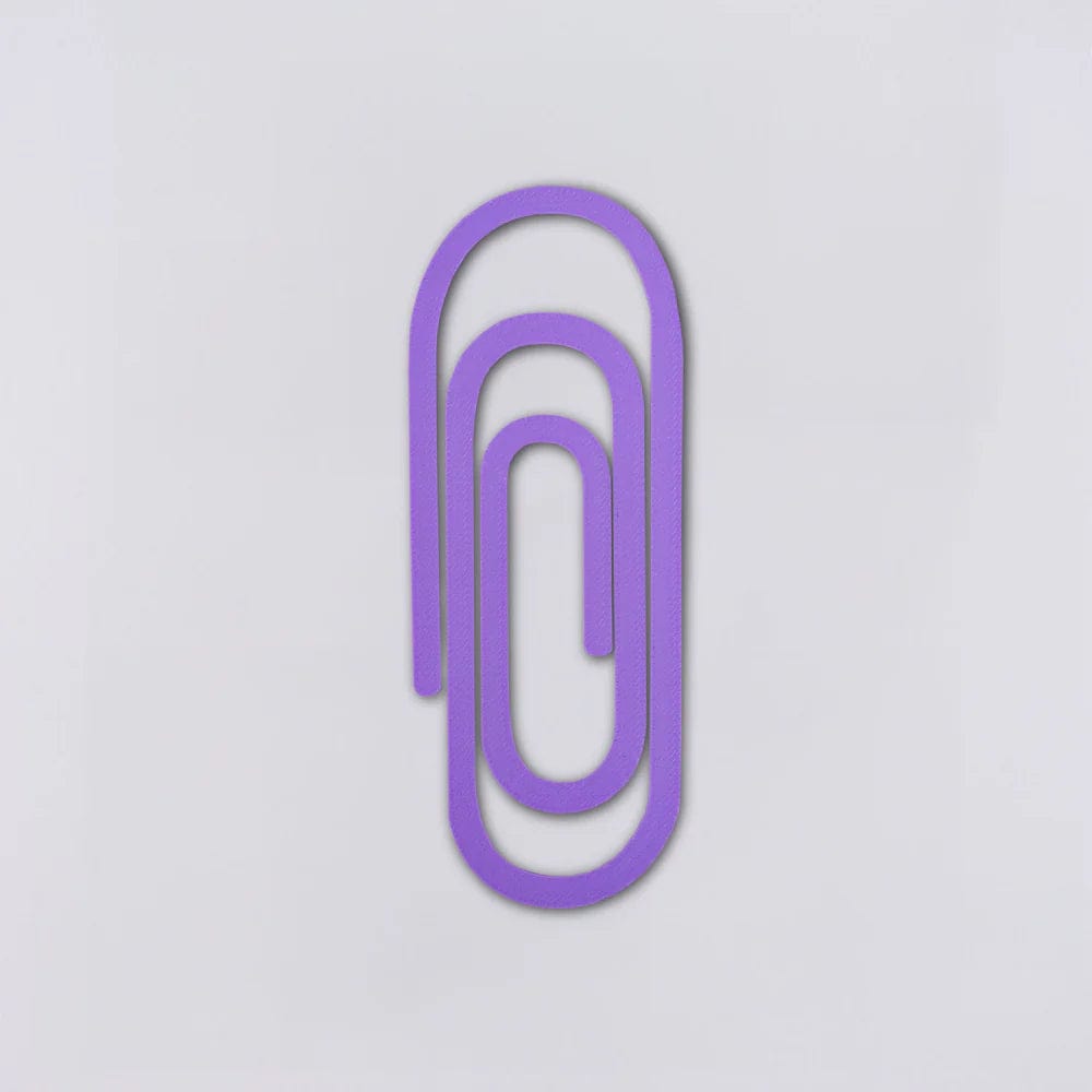 The Completist Accessori Lavender Bookmark Paperclip New Edition