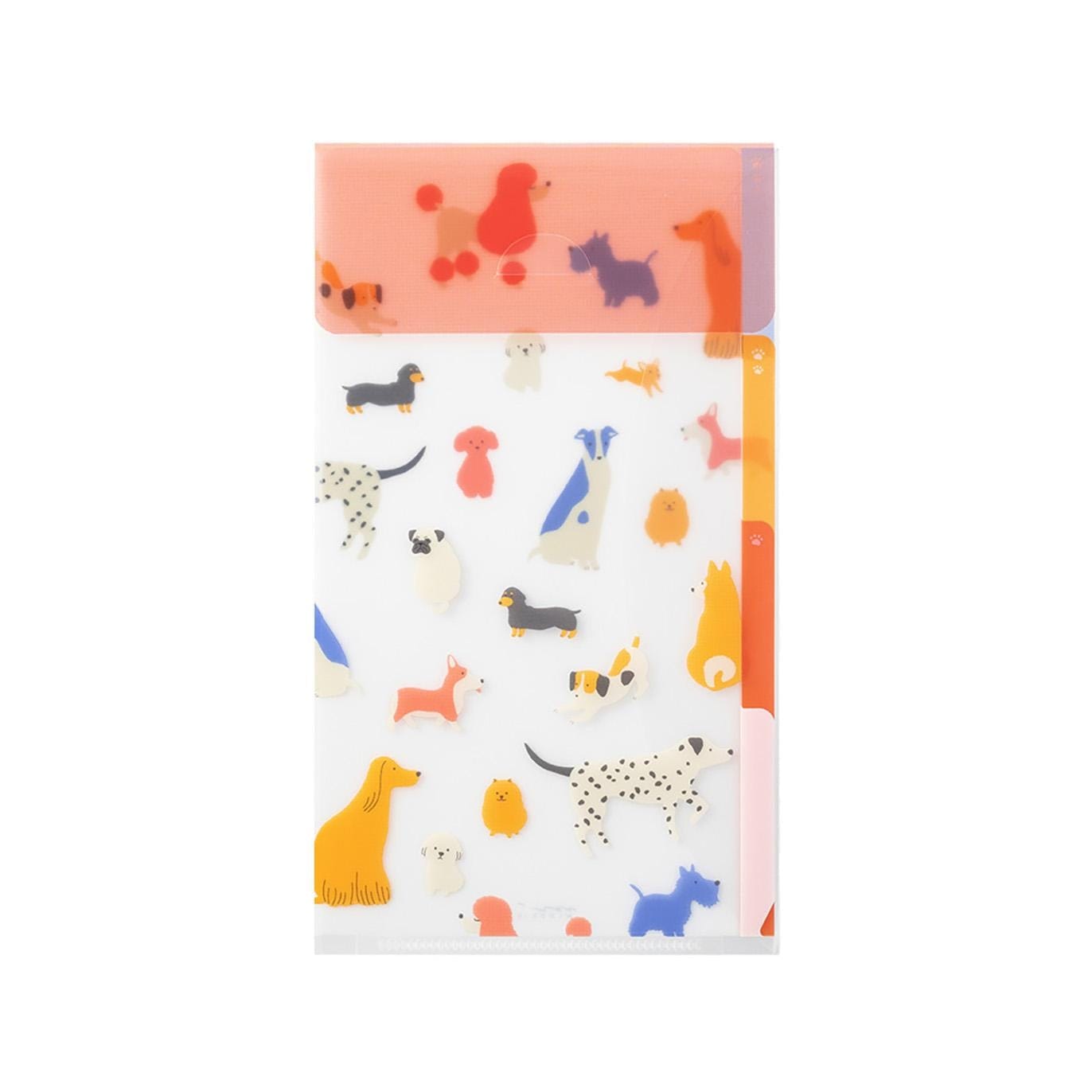 Midori Accessori Cartellina con tasche Dogs A5 Slim