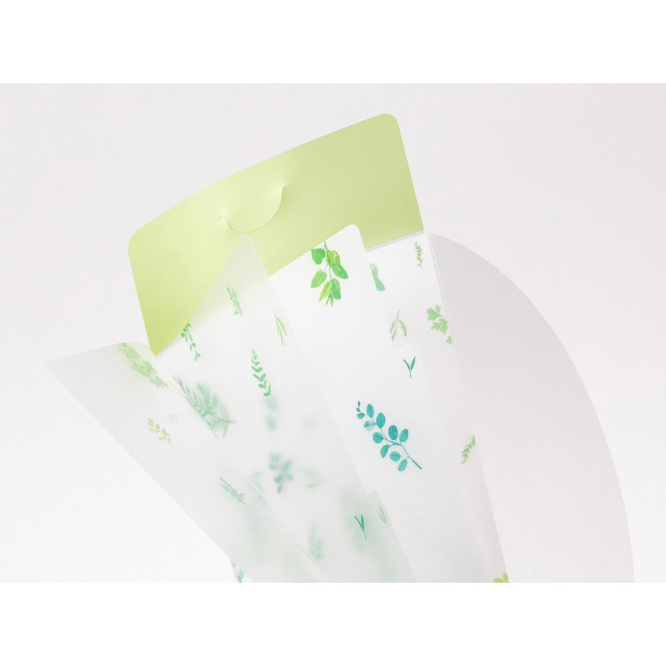 Midori Accessori Cartellina con tasche Leaves A5 Slim