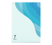 Midori Accessori Cartellina con tasche Weekly 7 Light Blue