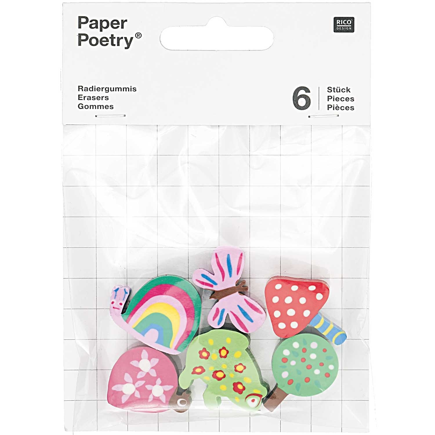 Rico Design Accessori Gomme Forest Animals