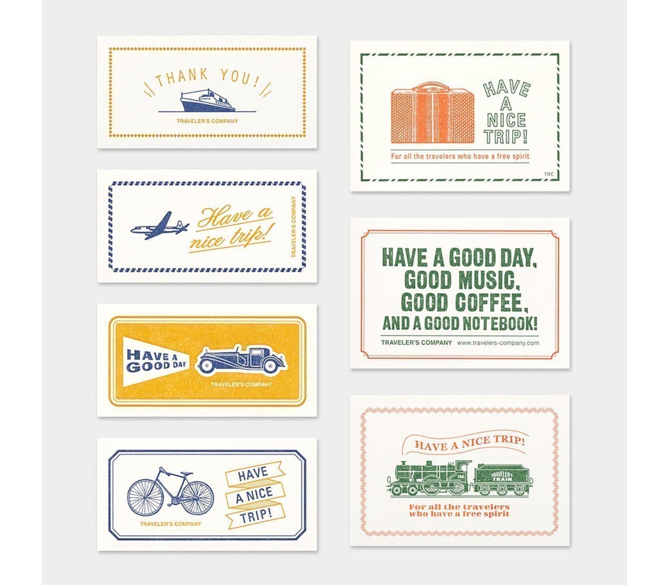 Traveler's Company Japan Accessori Traveler's Message Cards