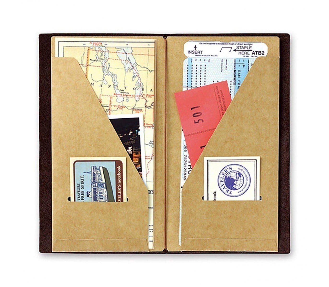 Traveler's Company Japan Accessori Traveler's Notebook Kraft Paper Folder