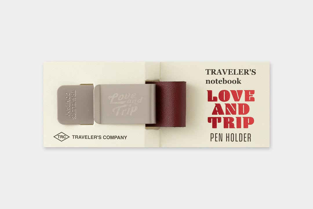 Traveler's Company Japan Accessori Traveler's Notebook Pen Holder LOVE AND TRIP