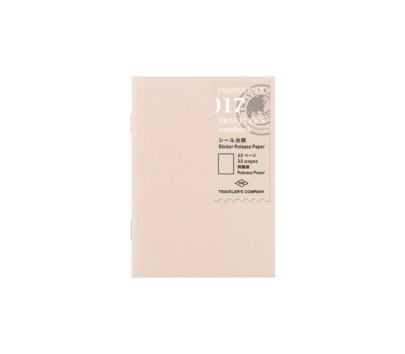 Traveler's Company Japan Accessori Traveler's Passport Stickers Release Paper