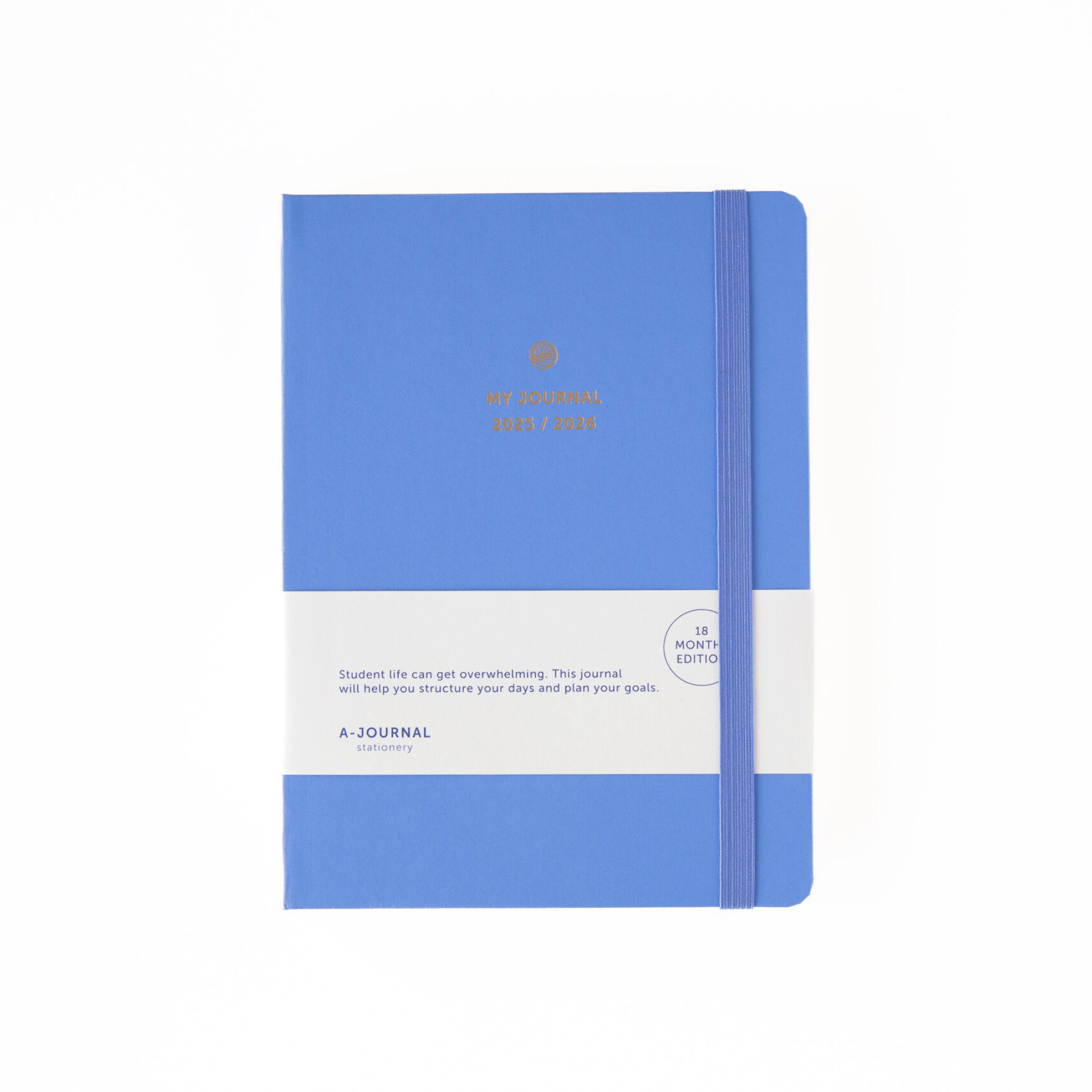 A-Journal Agenda Agenda 2025-2026 Lavender Blue - 18 mesi