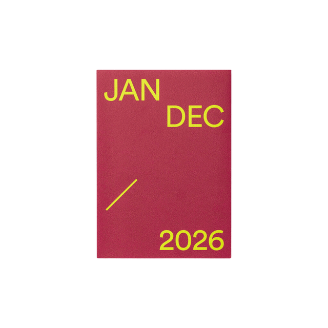 Mishmash Agenda Agenda 2026 - Cherry con cover