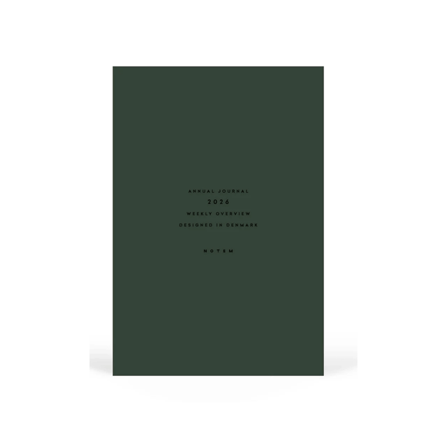 Notem Agenda Agenda Alva 2026 - Dark Green