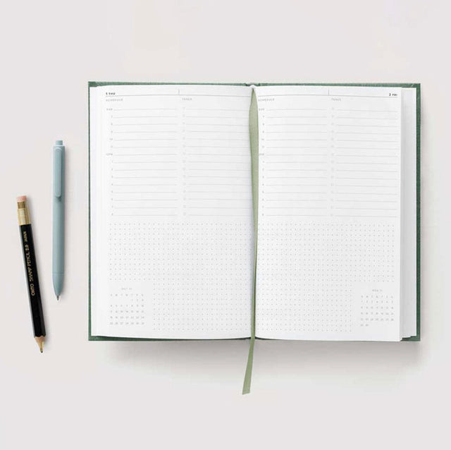 Appointed Agenda Agenda Daily Green - Giornaliera 2023-2024