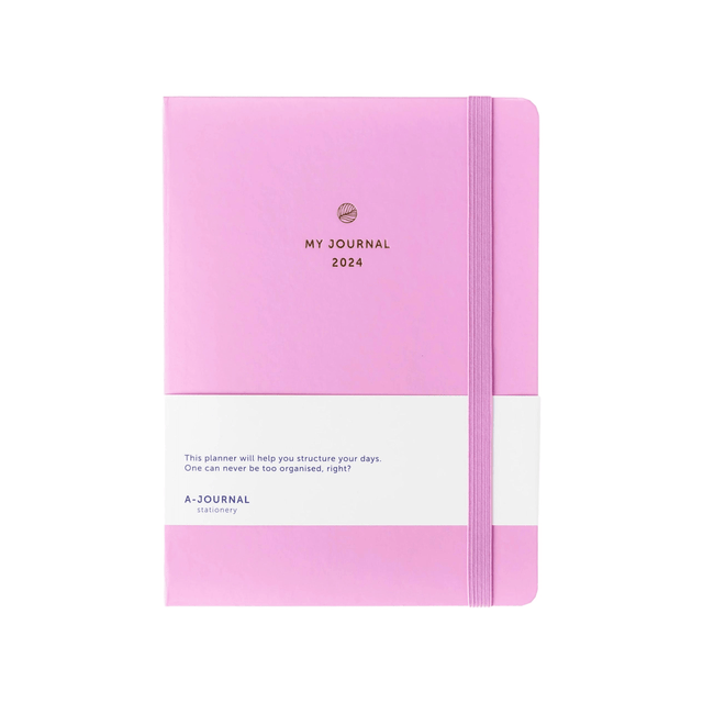 A-Journal Agenda Agenda Diary 2024 Lila