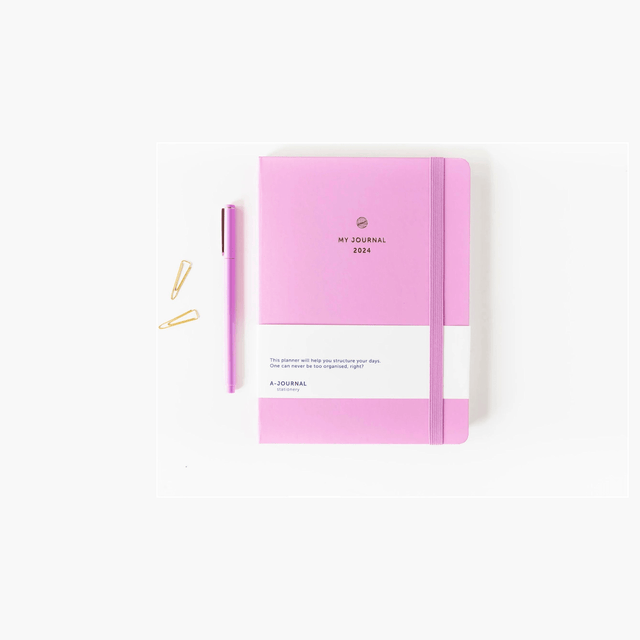A-Journal Agenda Agenda Diary 2024 Lila