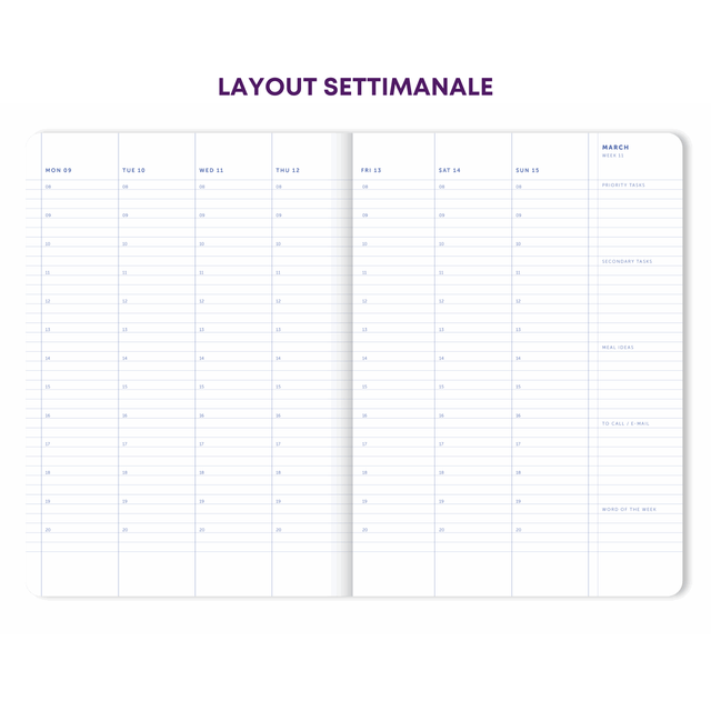 A-Journal Agenda Agenda Maxi 2026 - Circle