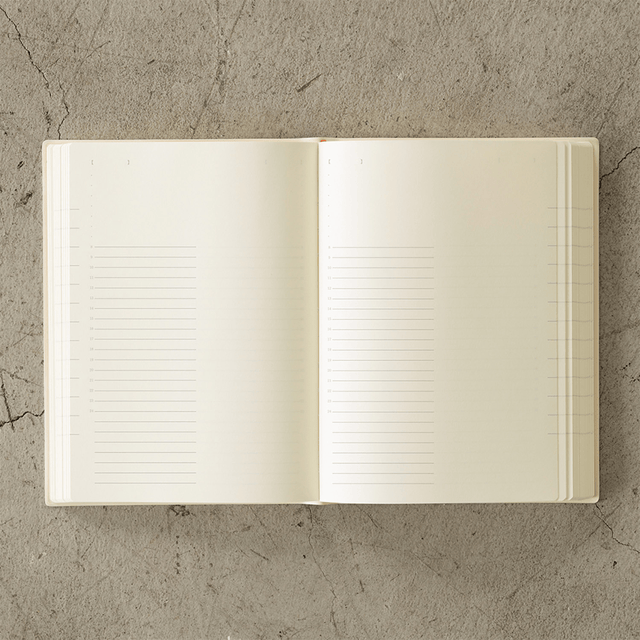 Midori Agenda Agenda MD Paper Notebook Diary - 1 day 1 page 2026 - Daily A5