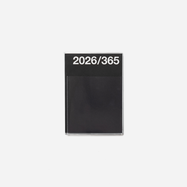 Marjolein Delhaas Agenda Agenda Pocket Weekly 2026/365 - Black