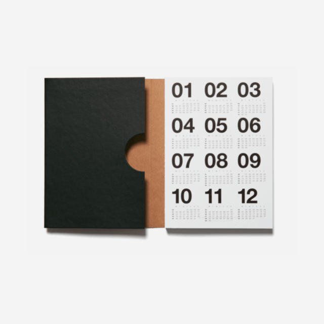 Marjolein Delhaas Agenda Agenda Pocket Weekly 2026/365 - Deluxe Black