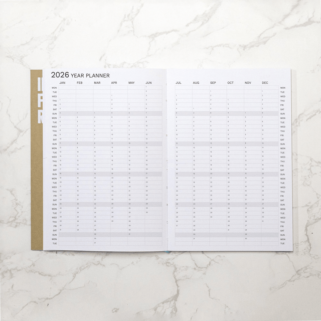 Octagon Agenda Agenda settimanale 2026 Maxi Kraft