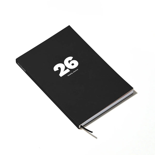 Octagon Agenda BLACKY Agenda settimanale 2026 Octagon