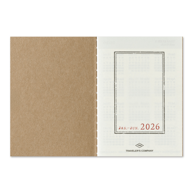 Traveler's Company Japan Agenda Agenda Traveler's Passport 2026 - Weekly