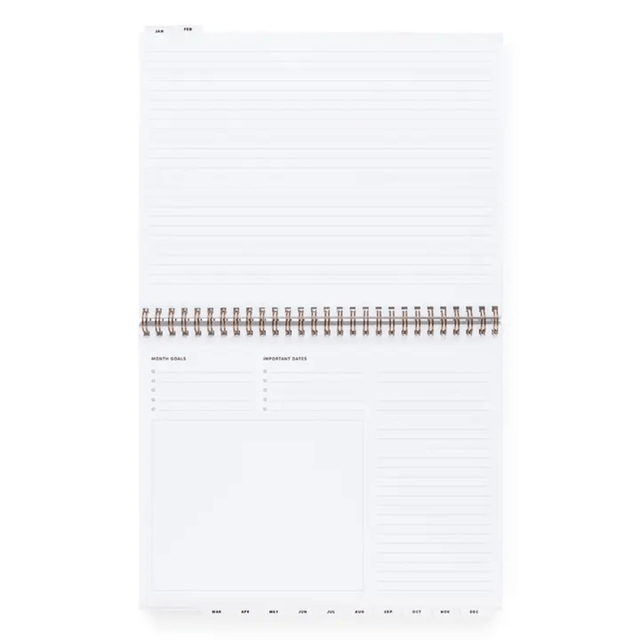 Appointed Agenda Agenda Weekly Task Planner Horizontal 2026 - Pomegranate
