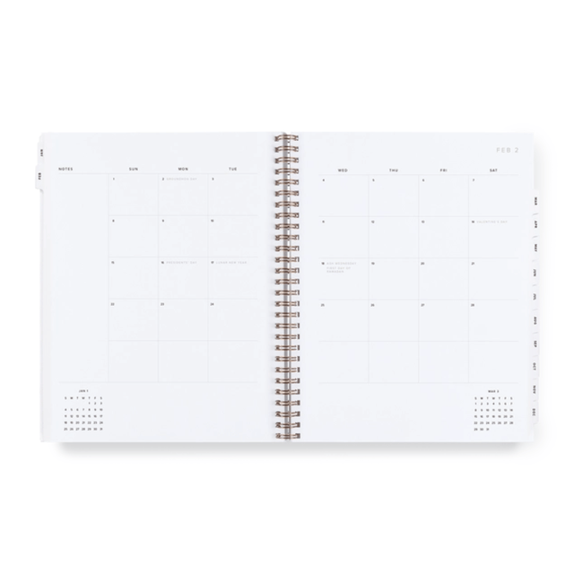 Appointed Agenda Agenda Year Task Planner 2026 - Pomegranate