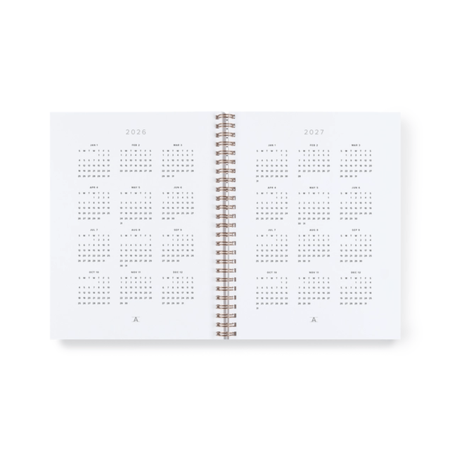 Appointed Agenda Year Task Planner Compact 2026 - Linen