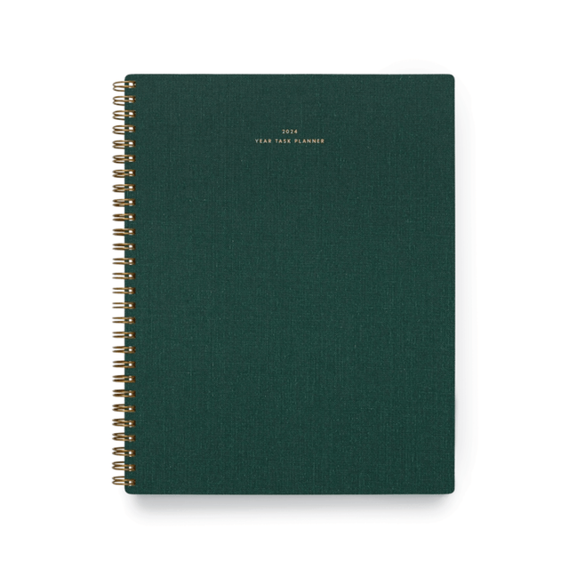 Appointed Agenda Year Task Planner Green 2024
