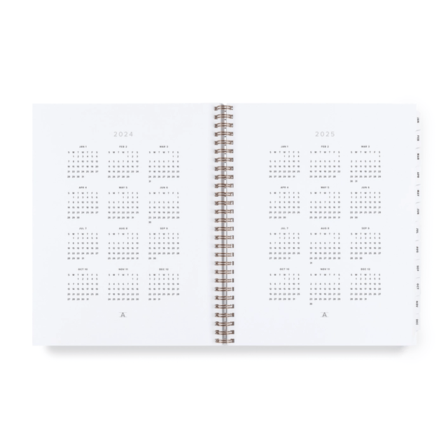 Appointed Agenda Year Task Planner Linen 2024