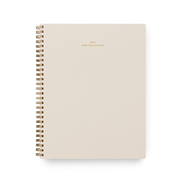 Appointed Agenda Year Task Planner Linen 2024