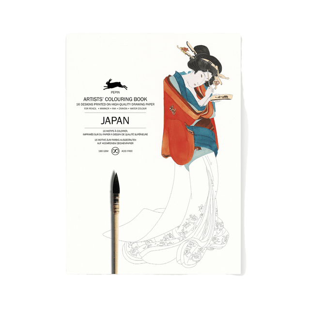 Pepin Press Book Coloring Book - Japan