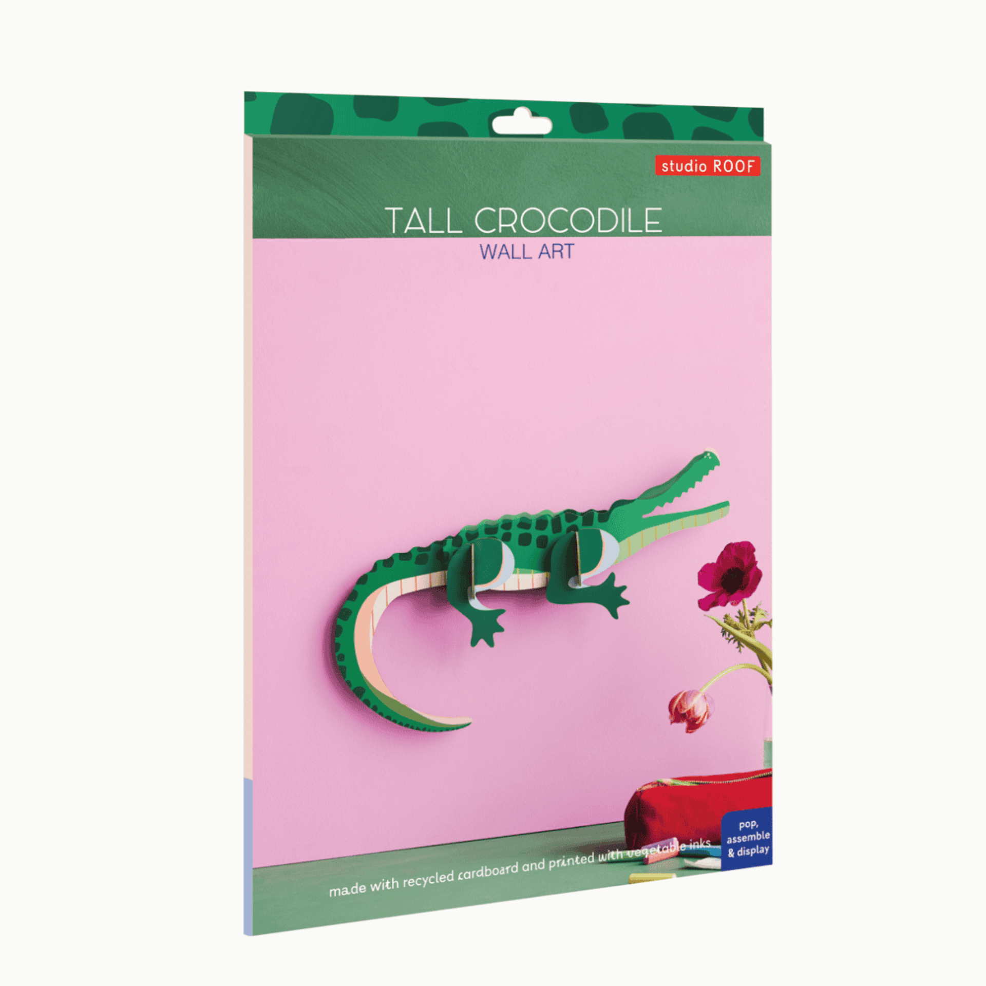 studio roof Decorazione parete Wild Animals - Tall Crocodile