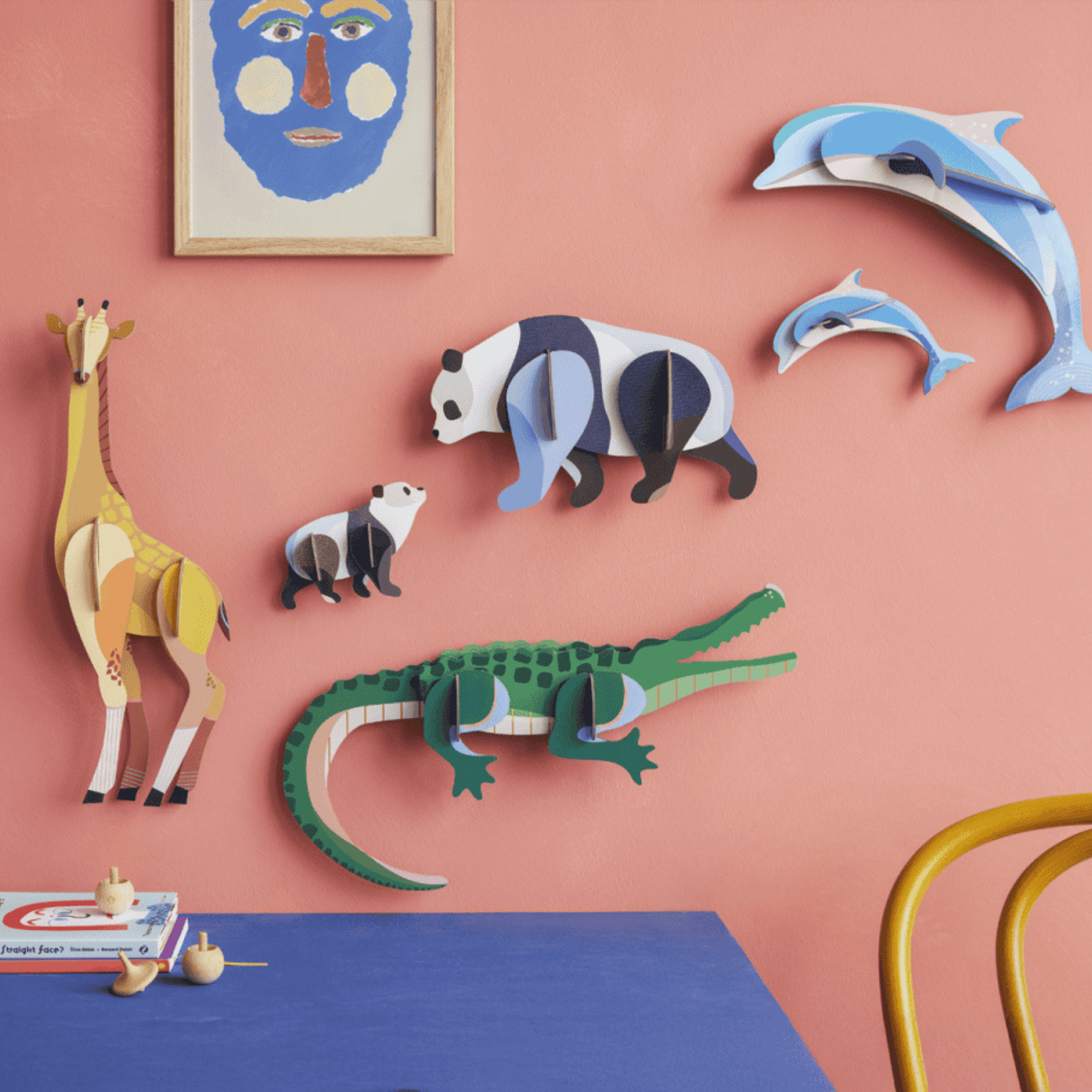 studio roof Decorazione parete Wild Animals - Tall Crocodile
