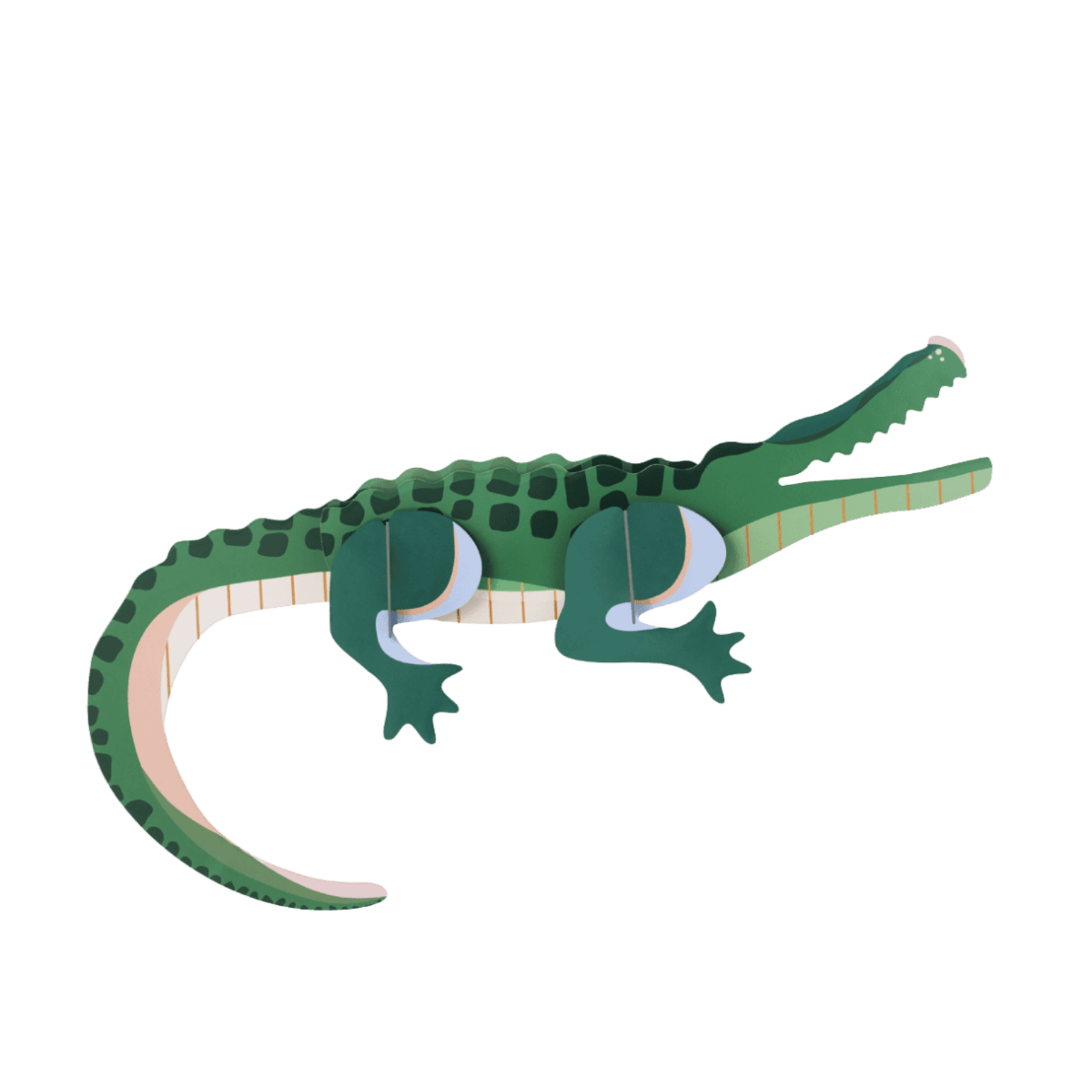 studio roof Decorazione parete Wild Animals - Tall Crocodile