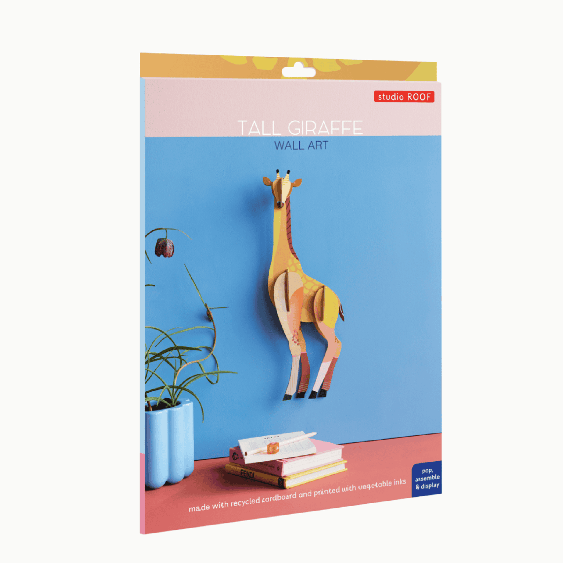 studio roof Decorazione parete Wild Animals - Tall Giraffe