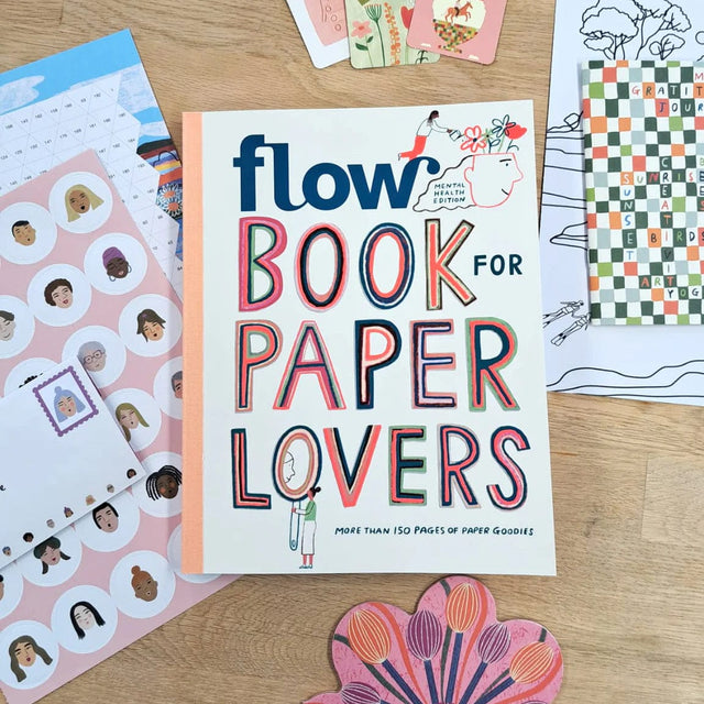 Flow DIY Flow Paper Book for Paper Lovers - Mental Health