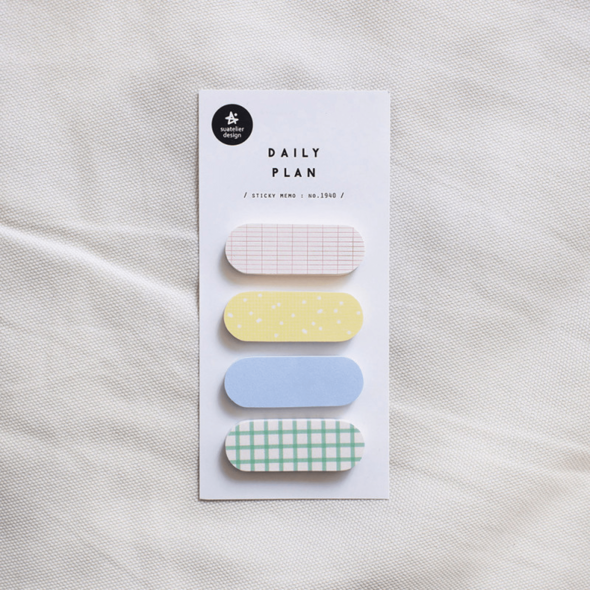 Suatelier Notes Sticky Memo - Daily Plan 30