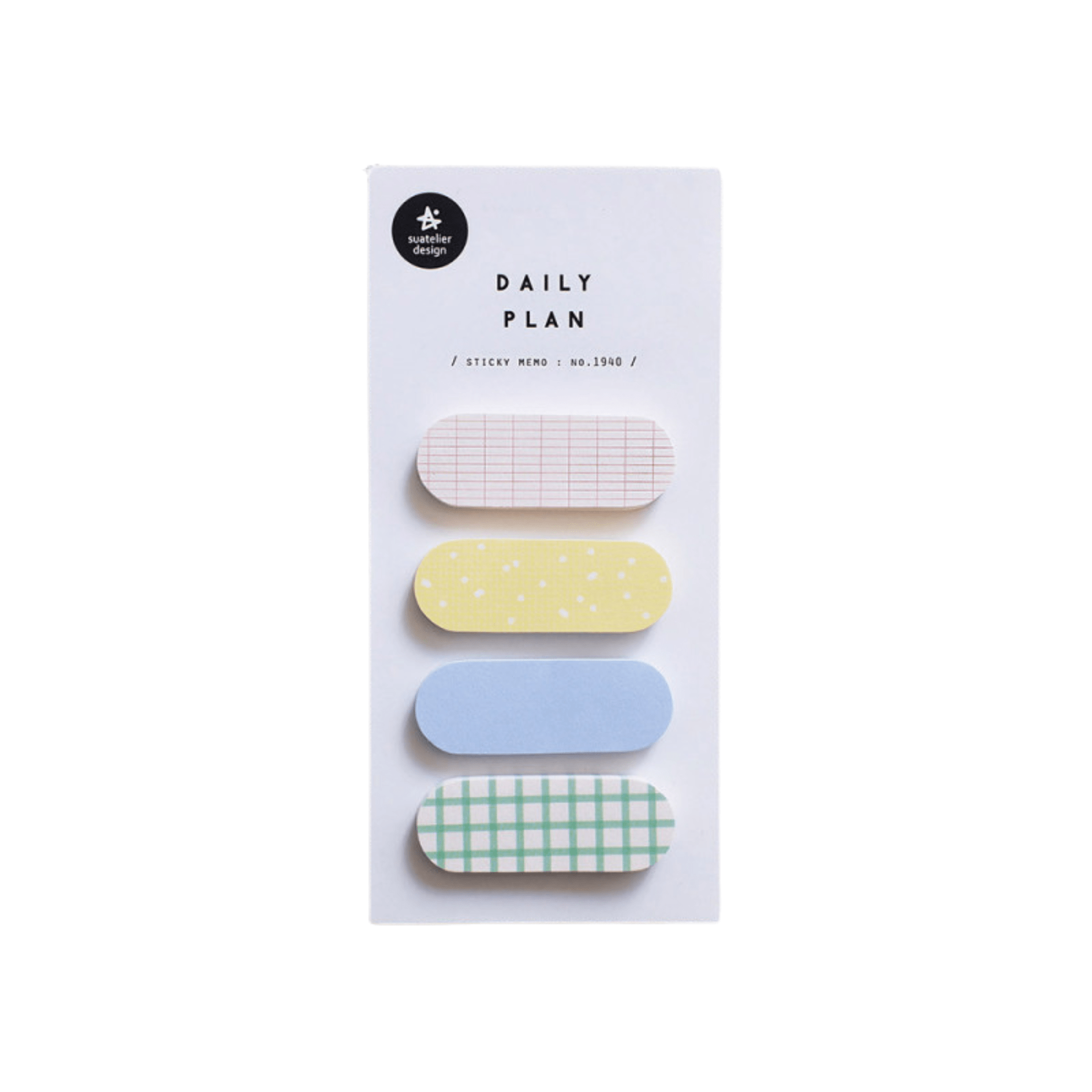 Suatelier Notes Sticky Memo - Daily Plan 30