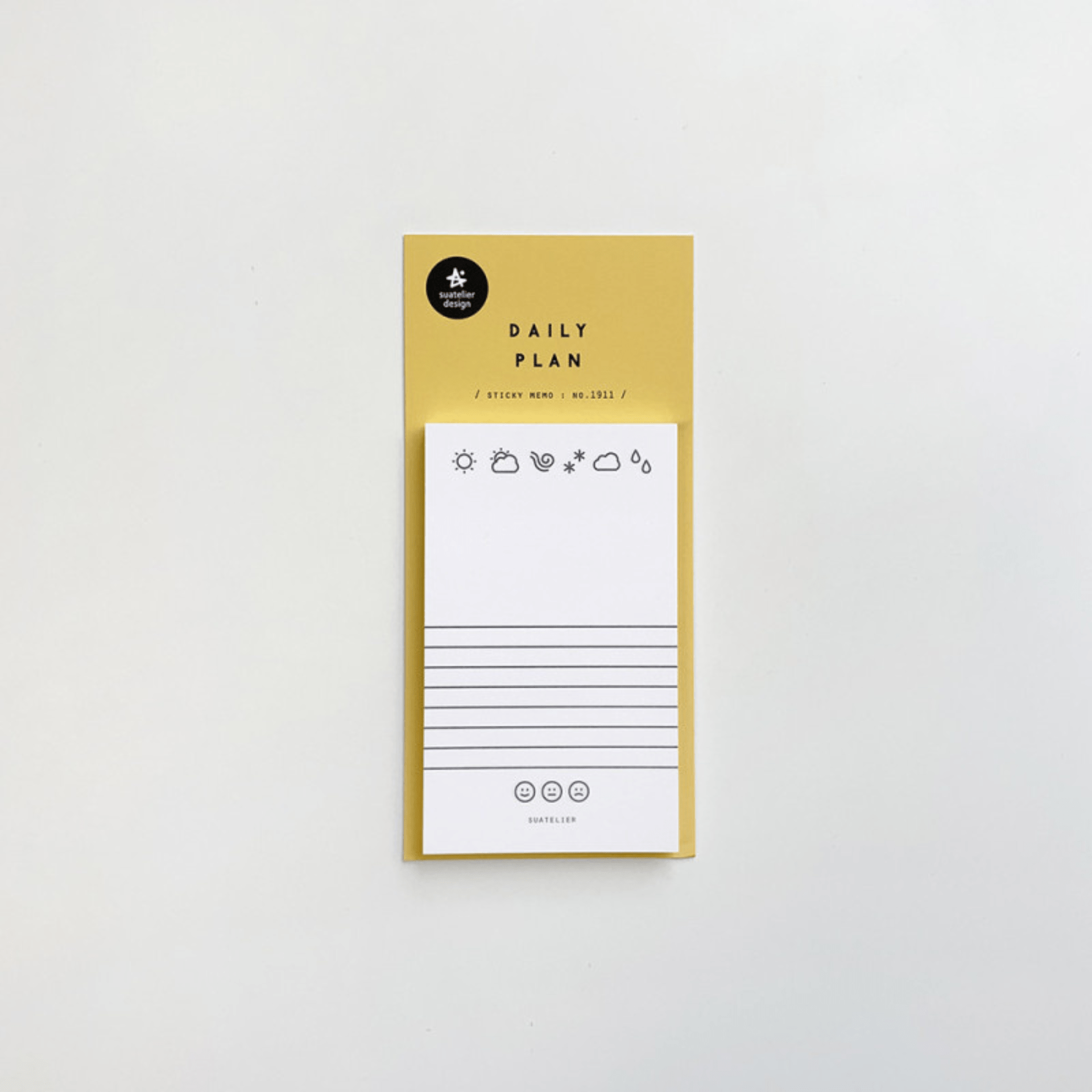 Suatelier Notes Sticky Memo - Daily Plan 8