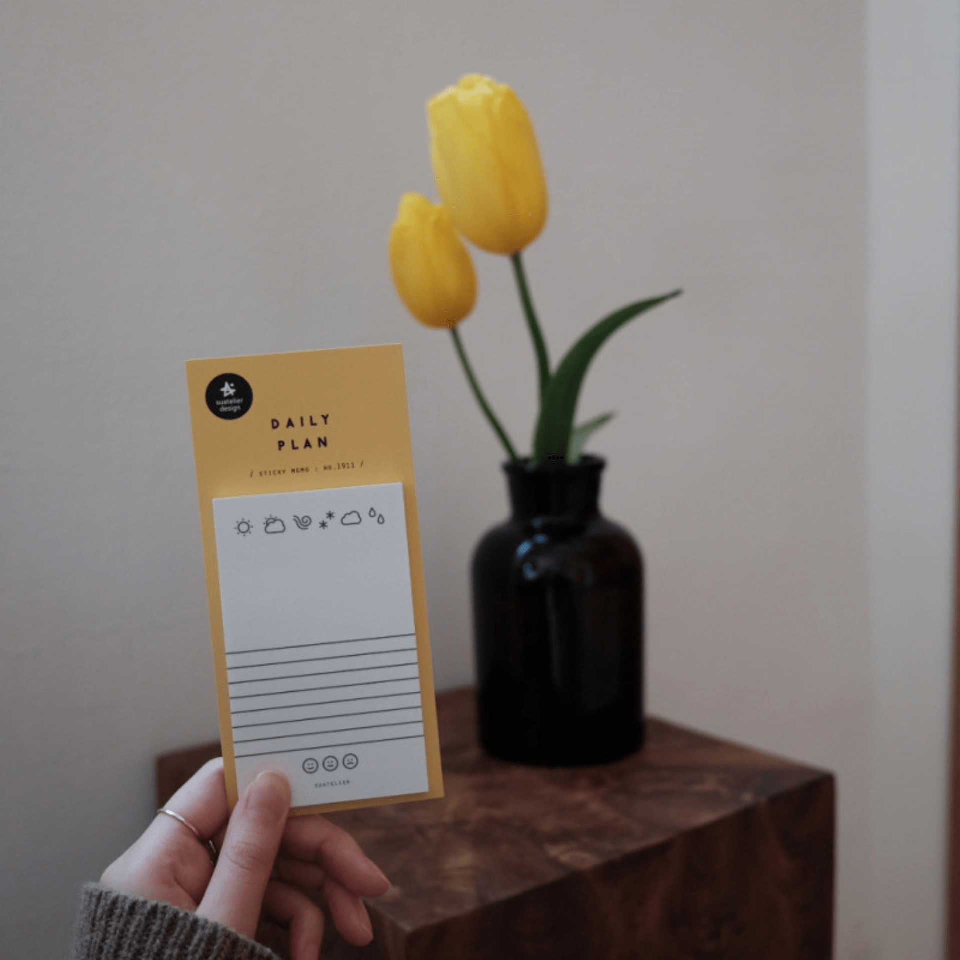 Suatelier Notes Sticky Memo - Daily Plan 8