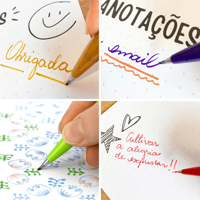 Pentel Penne Brush Sign Pen Pentel - COLOR
