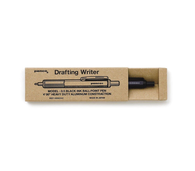 Penco Penne Penco Drafting Ballpoint Pen Black