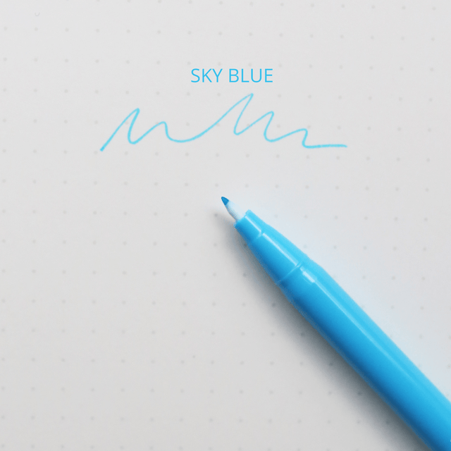 Monami Penne SKY BLUE Penna Monami Plus Pen 300
