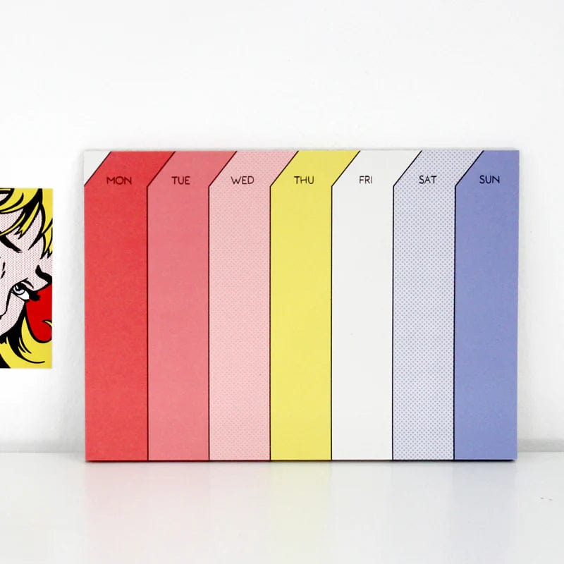 Paperways Planner Desk Planner Weekly Palette - Lichtenstein