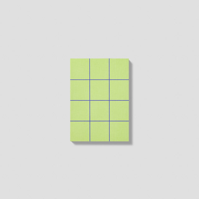 Mishmash Planner SOLID LIME Undated Weekly Planner Medium - Time Block