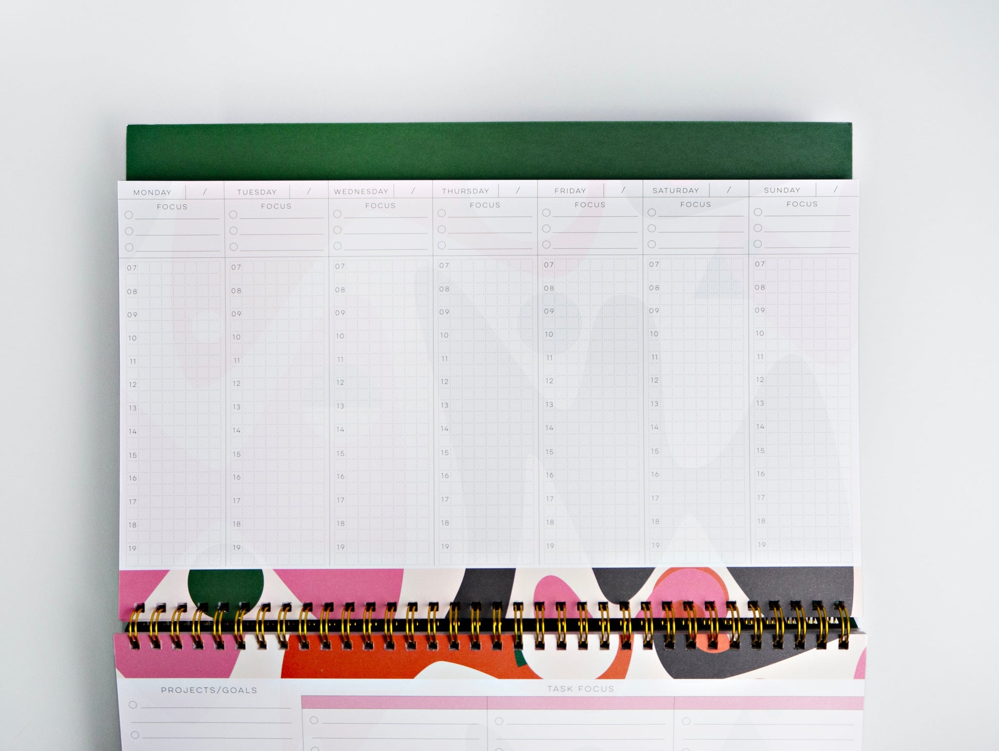 The Completist Planner Weekly Desk Organizer Book Lucia