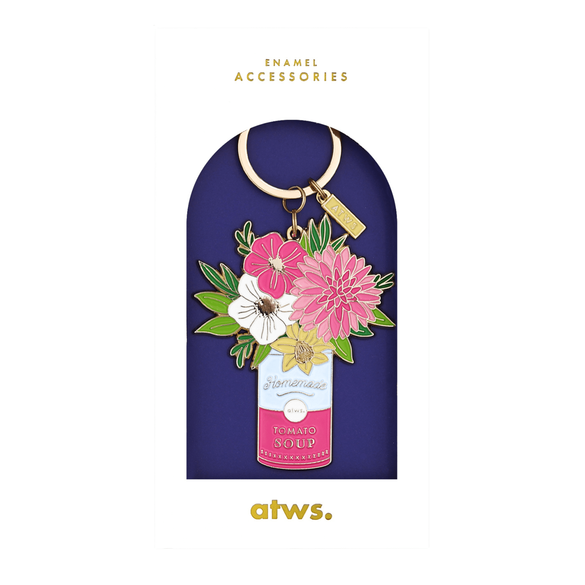 All The Way To Say Portachiavi Portachiavi Flower Can