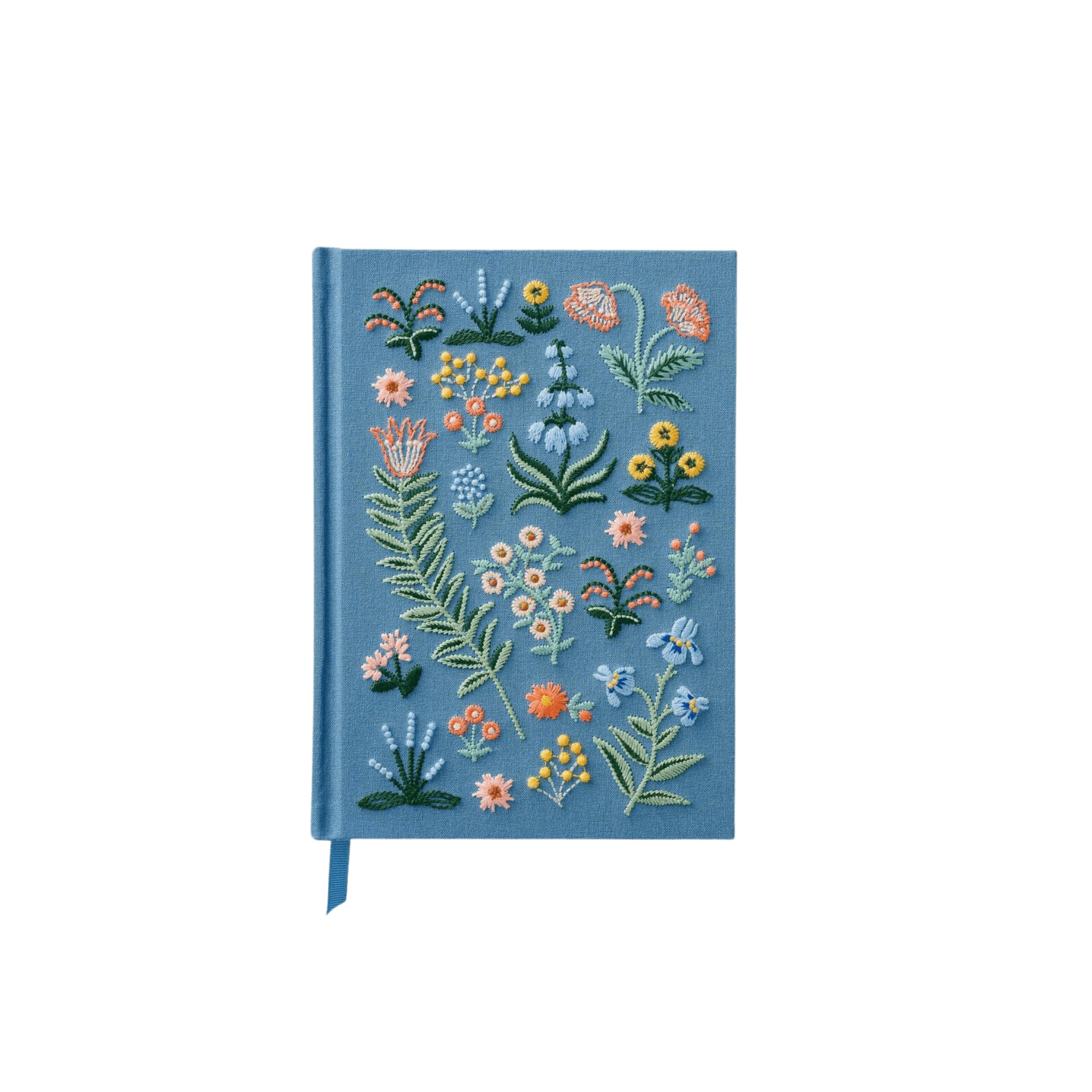 Rifle Paper Quaderni Fabric Journal Menagerie Rifle Paper - ricamato