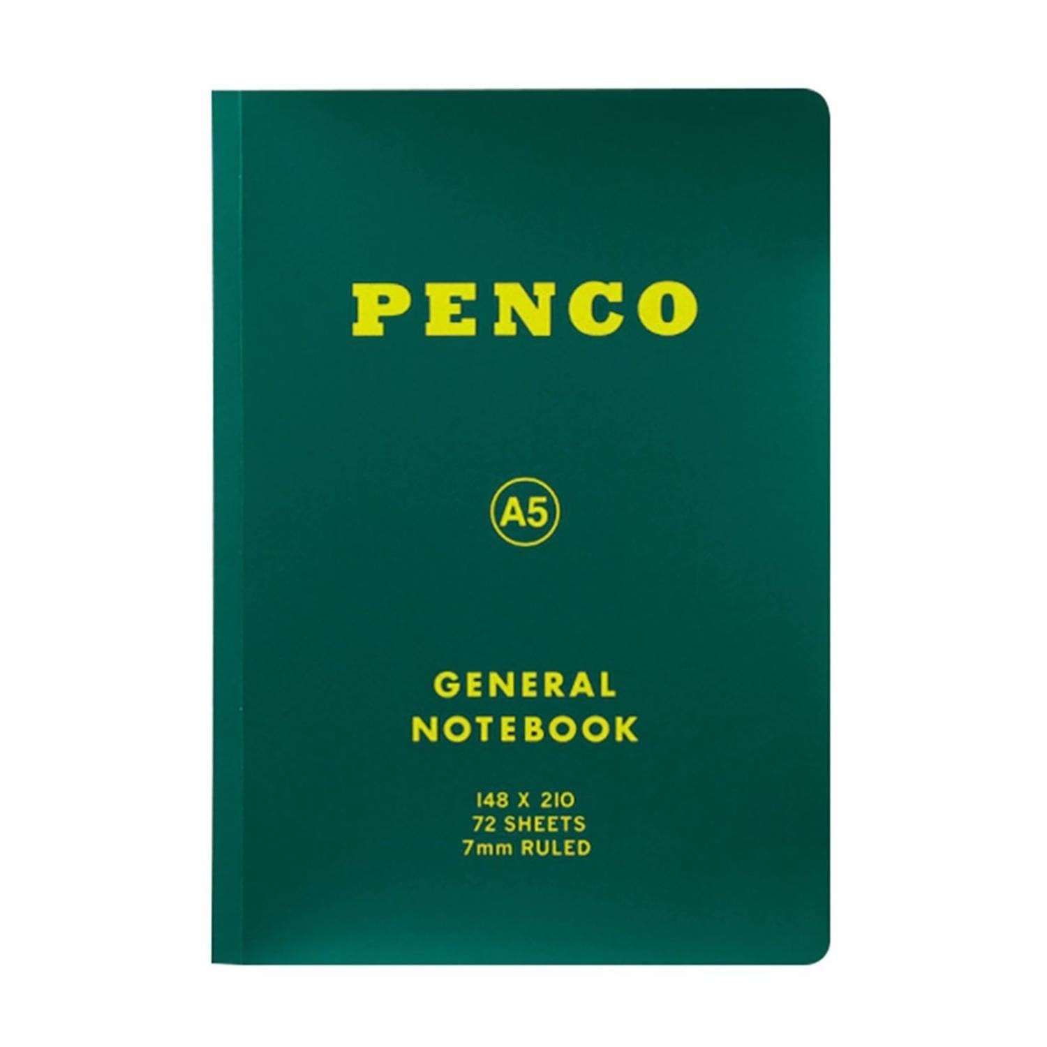 Penco Quaderni GREEN Penco Soft Notebook A5 Ruled