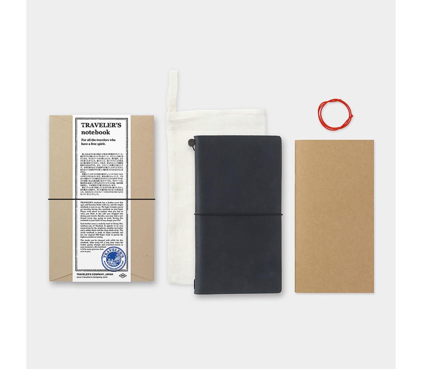 Traveler's Company Japan Quaderni Traveler's Notebook Black