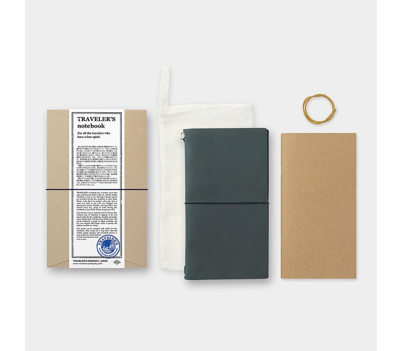 Traveler's Company Japan Quaderni Traveler's Notebook Blue